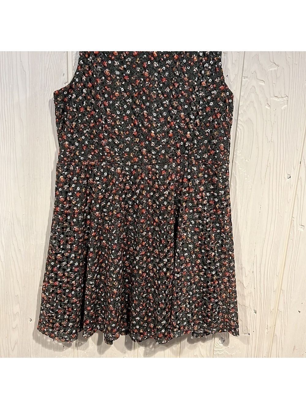 XHILARATION Sleeveless Lace Dress XXL Fall Colored - Picture 6 of 12